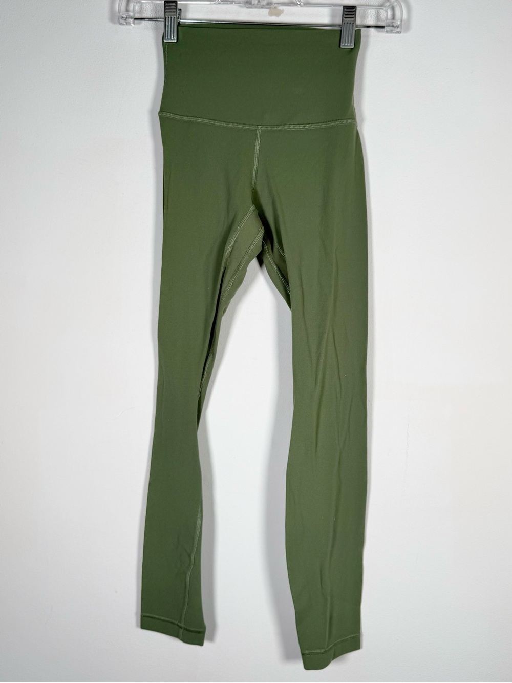 Lululemon Athletica Women’s Size 0 Green Pull On High Rise Align Leggings - Picture 1 of 5